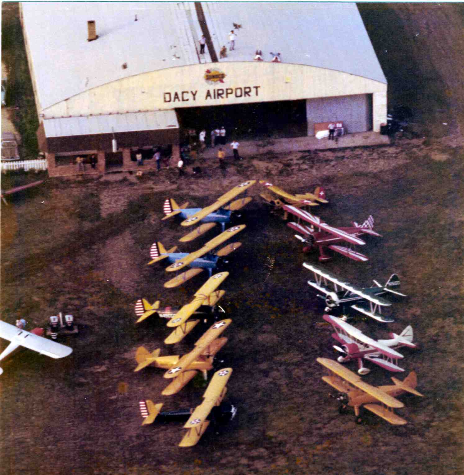 Dacy Airport History